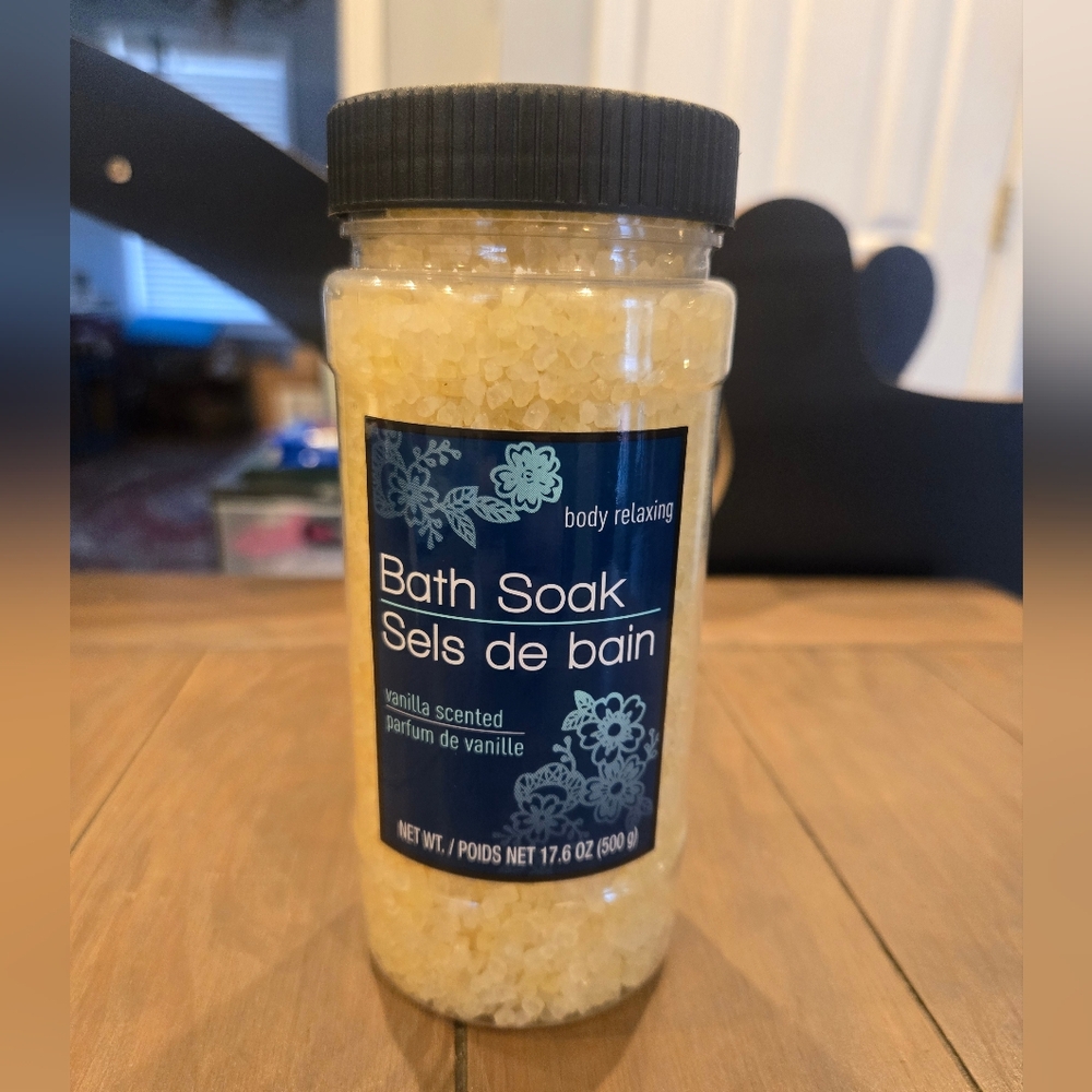 Vanilla Scented Bath Soak